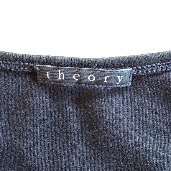 THEORY Loraine Virgin wool Angora Blend Sleeveless Plaid Skirt Dress - Picture 7 of 11